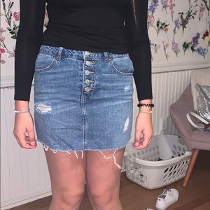 Jean skirt
